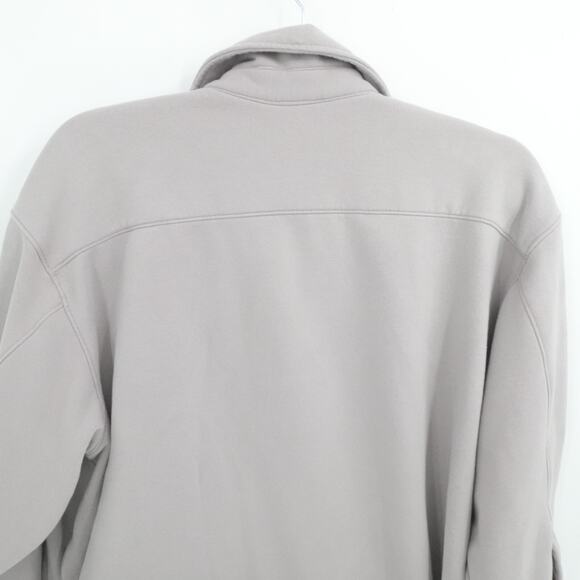 Athleta Jacket Womens 1X Violet Retroplush Shacket Fleece Pockets Casual Yoga - Picture 9 of 11